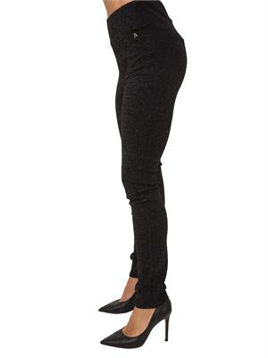 LEGGINGS TWIN-SET NERO in DONNA