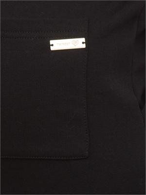 PANTALONE TUTA TWIN-SET NERO in DONNA