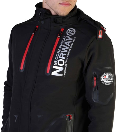 GEOGRAPHICAL NORWAY Tyreek Man Black in Abbigliamento