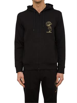 FELPA EMPORIO ARMANI NERO in UOMO