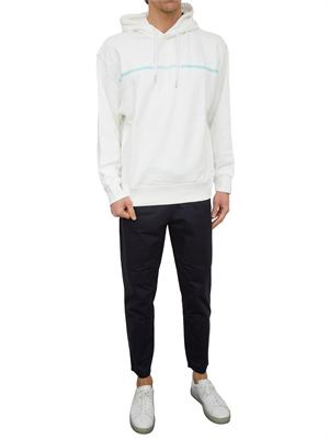 FELPA ARMANI EXCHANGE BIANCO in UOMO