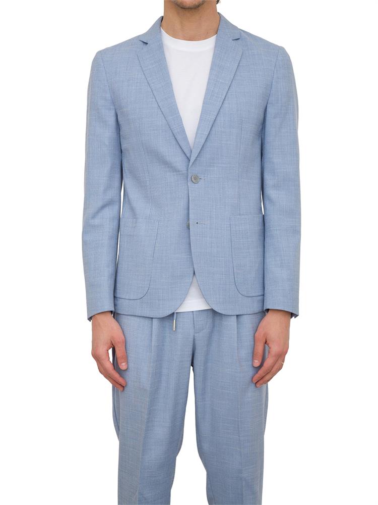 GIACCA MONOPETTO ANTONY MORATO BLU Matt Sport