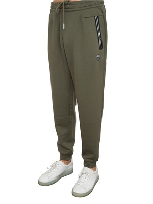 PANTALONE TUTA EA7 EMPORIO ARMANI VERDE in UOMO