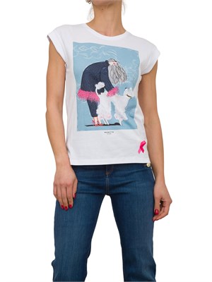 T-SHIRT NENETTE BIANCO in DONNA