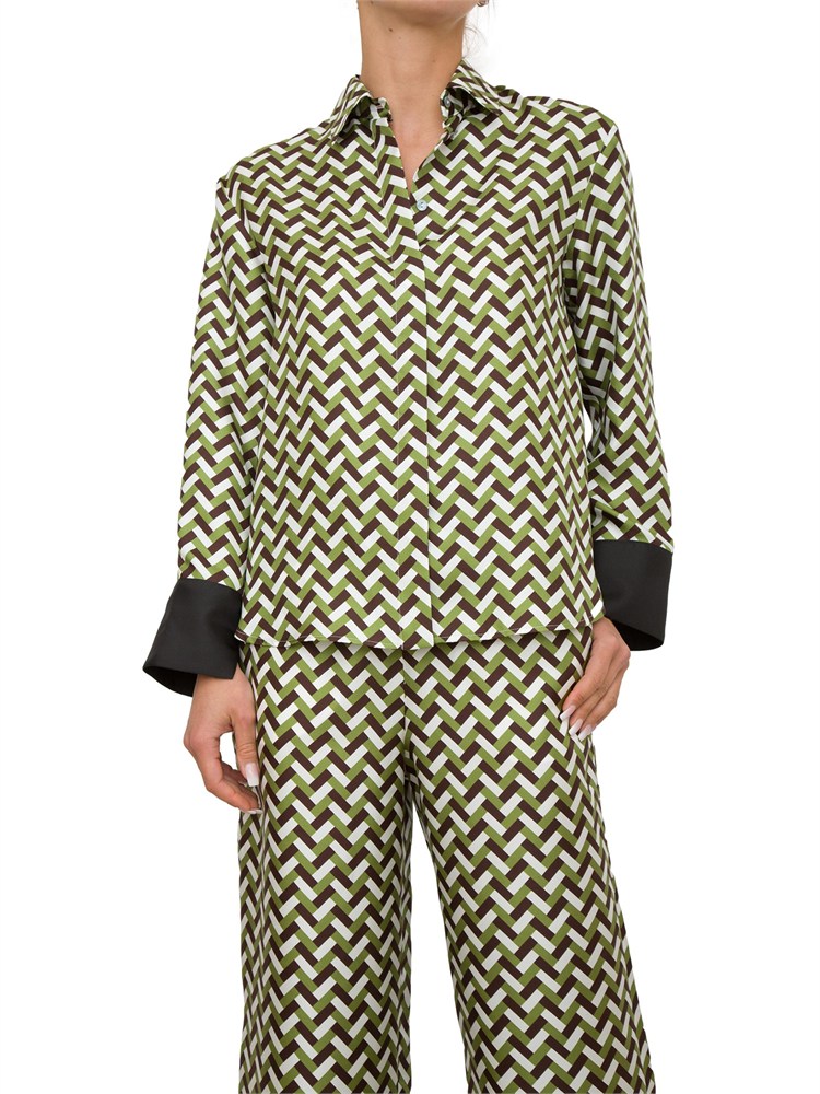 CAMICIA MANICA LUNGA MAX MARA FANTASIA