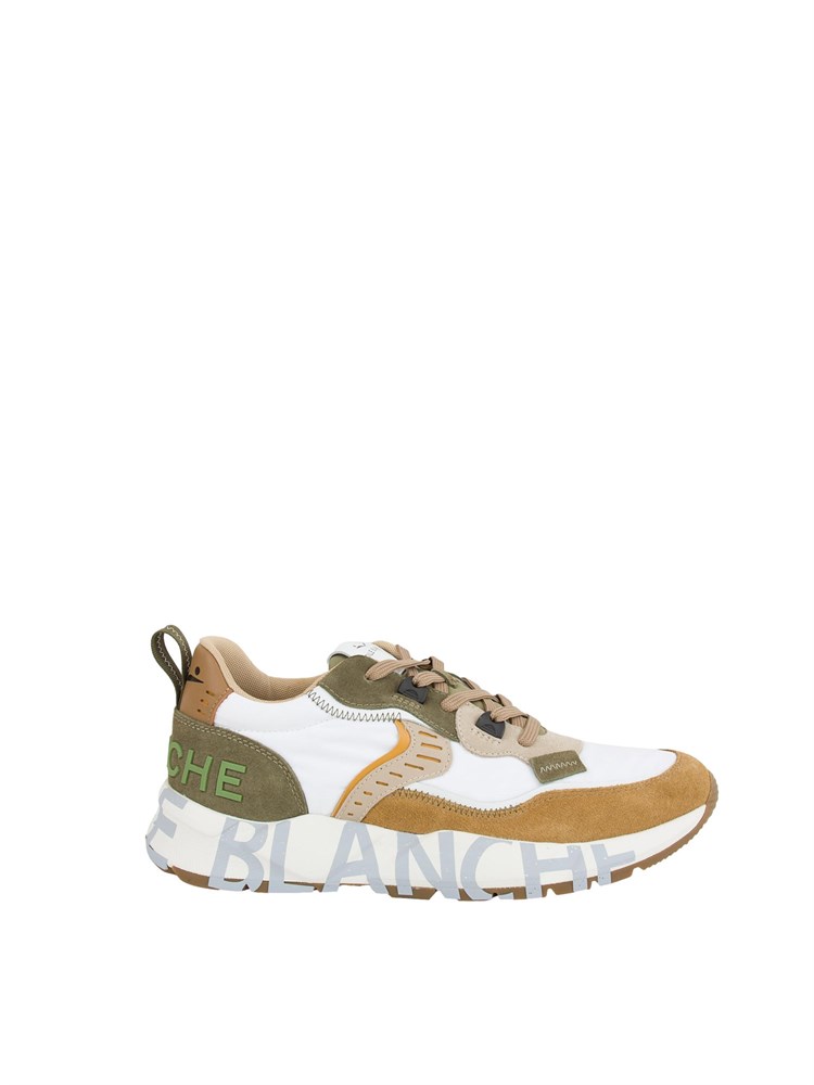 SNEAKERS VOILE BLANCHE BEIGE