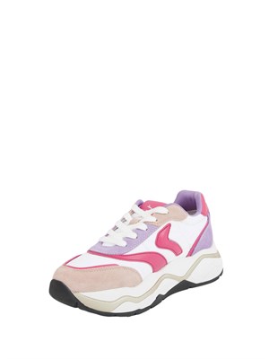 SNEAKERS VOILE BLANCHE LILLA in DONNA