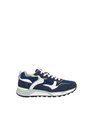 SNEAKERS VOILE BLANCHE BLU in UOMO