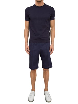 PANTALONE BERMUDA CORNELIANI BLU in UOMO