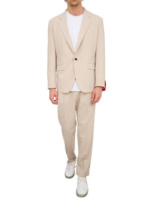 GIACCA MONOPETTO BOSS BEIGE in UOMO