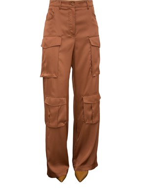 PANTALONE CASUAL BLUGIRL MARRONE in DONNA