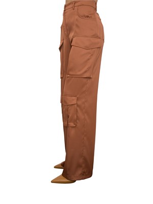 PANTALONE CASUAL BLUGIRL MARRONE in DONNA