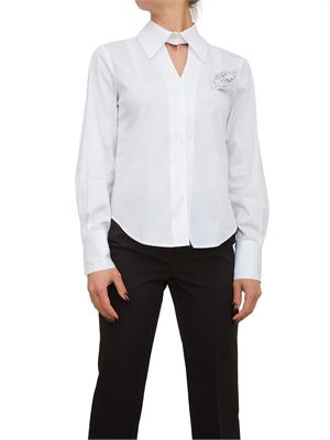 CAMICIA MANICA LUNGA BLUGIRL BIANCO in DONNA