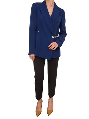 GIACCA MONOPETTO KOCCA BLU in DONNA