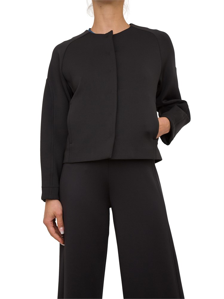 GIACCA MONOPETTO MAX MARA NERO