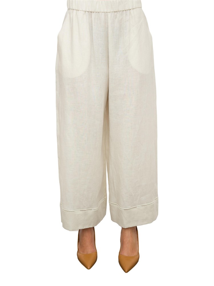 PANTALONE CASUAL MAX MARA BIANCO