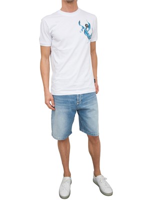T-SHIRT PHILIPP PLEIN BIANCO in UOMO
