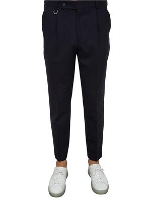 PANTALONE CASUAL PAOLO PECORA BLU in UOMO