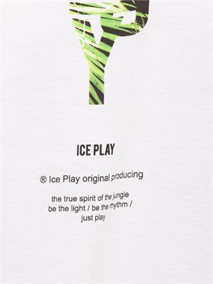 T-SHIRT ICE PLAY BIANCO in UOMO