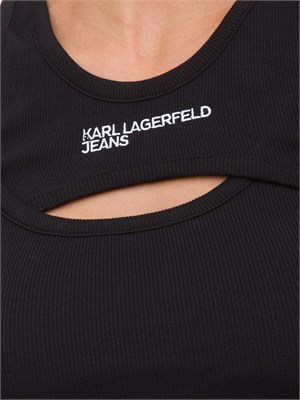 TOP K.LAGERFELD NERO in DONNA