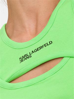 TOP K.LAGERFELD VERDE in DONNA