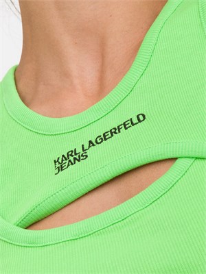 TOP K.LAGERFELD VERDE in DONNA