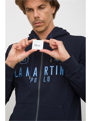 FELPA LA MARTINA BLU in UOMO