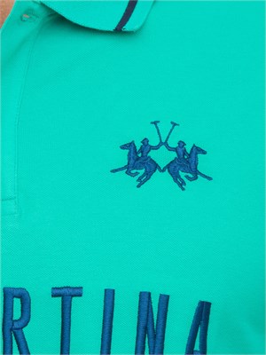 POLO LA MARTINA VERDE in UOMO