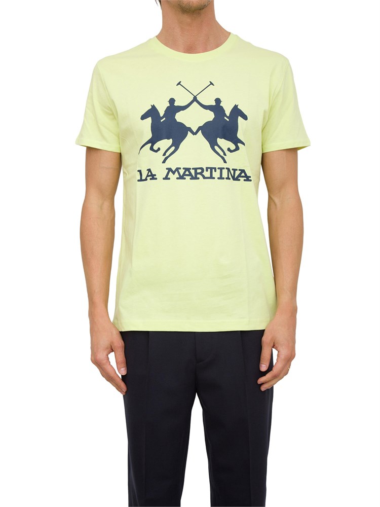 T-SHIRT LA MARTINA GIALLO