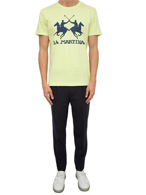 T-SHIRT LA MARTINA GIALLO in UOMO
