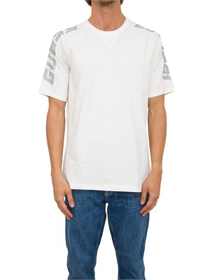 T-SHIRT GUESS JEANS AVORIO in UOMO