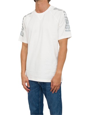 T-SHIRT GUESS JEANS AVORIO in UOMO