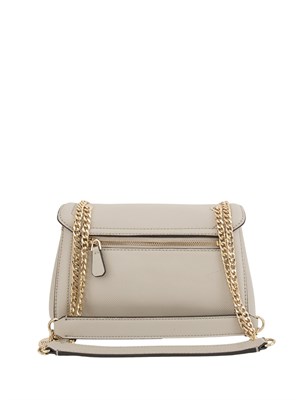 BORSA A SPALLA GUESS JEANS TAUPE in DONNA