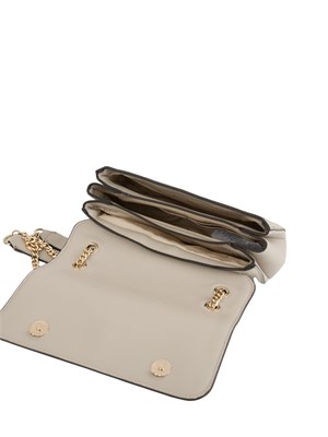 BORSA A SPALLA GUESS JEANS TAUPE in DONNA