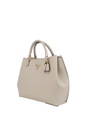 BORSA A SPALLA GUESS JEANS TAUPE in DONNA