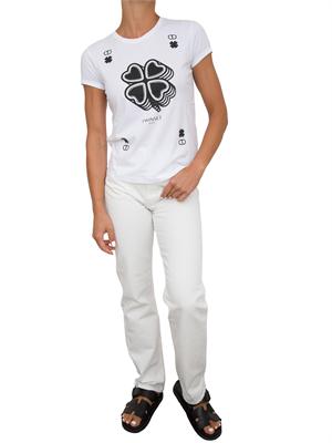 T-SHIRT TWIN-SET BIANCO in DONNA