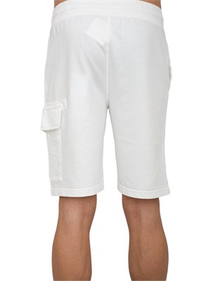 PANTALONE BERMUDA C.P. COMPANY BIANCO in UOMO