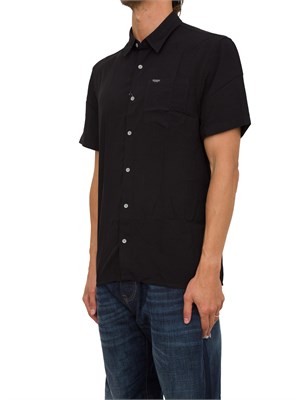 CAMICIA MANICA LUNGA GUESS JEANS NERO in UOMO