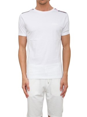 T-SHIRT MOSCHINO UNDERWEAR BIANCO in UOMO