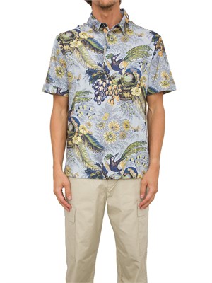 POLO ETRO BLU in UOMO