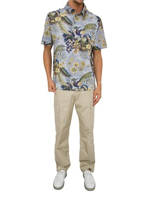 POLO ETRO BLU in UOMO