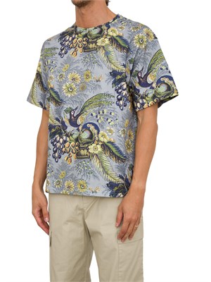 T-SHIRT ETRO BLU in UOMO
