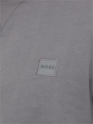 FELPA BOSS GRIGIO in UOMO