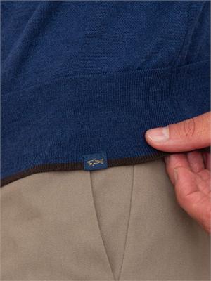 MAGLIA PAUL&SHARK BLU in UOMO
