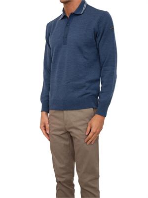 POLO PAUL&SHARK BLU in UOMO
