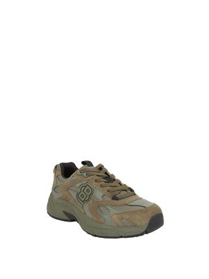 SNEAKERS BOSS VERDE in UOMO