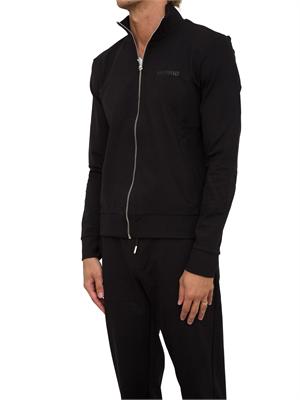 FELPA BIKKEMBERGS NERO in UOMO