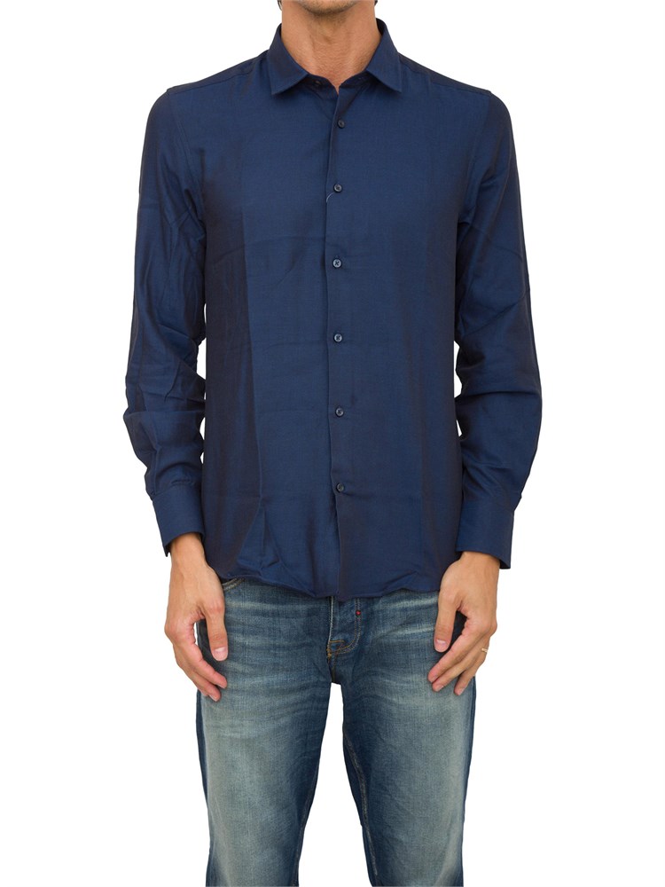 CAMICIA MANICA LUNGA ANTONY MORATO BLU