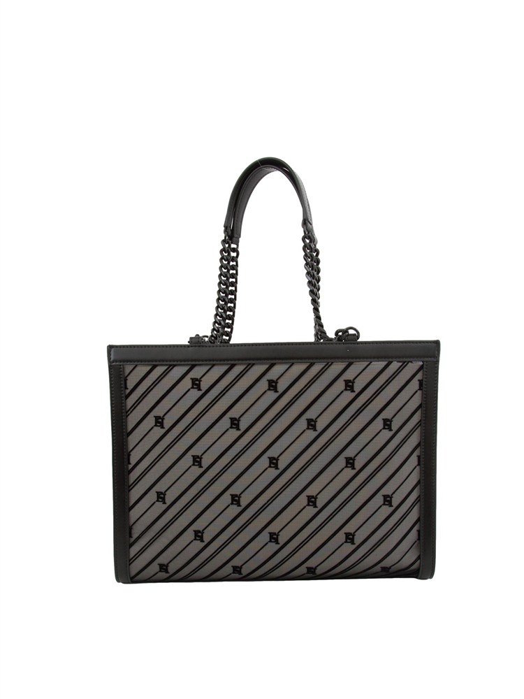 BORSA A SPALLA ELISABETTA FRANCHI NERO