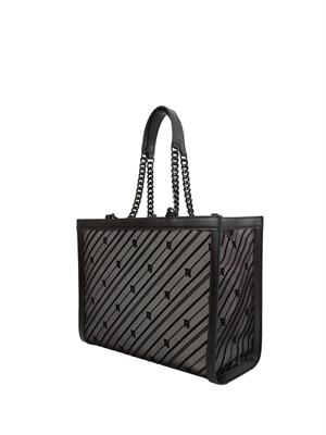 BORSA A SPALLA ELISABETTA FRANCHI NERO in DONNA
